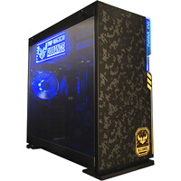 迎广(IN WIN)101TUF GAMING 黑色 迎广+华硕联名定制 电脑主机箱(支持ATX主板/RGB灯效/水冷/