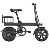 凤凰（Phoenix）电动自行车折叠电动车锂电池小型代驾车男女式成人电助力车 R9L黑/非折叠/48V内置电池 10AH电动续航30km