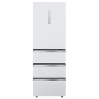 西门子（SIEMENS）406L多门变频冰箱大容量四开门电冰箱 65.5cm宽占地小 百变储鲜 灵活嵌入 支持国家补贴 白色KG402051VC