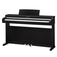 卡瓦依（KAWAI）电钢琴立式逐级重锤88键钢琴键盘 卡哇伊KDP120专业考级数码乐器 KDP110GR檀木色全套+琴凳礼包