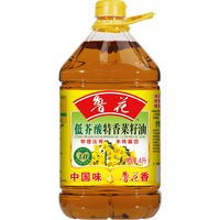 鲁花 食用油  菜籽油 低芥酸特香菜籽油 非转基因 日期新鲜 超市同款 4L*1桶