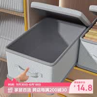 淑度衣服收纳箱家用布艺可折叠衣物收纳盒衣柜整理箱大容量储物百