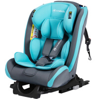 innokids 汽车儿童安全座椅 宝宝婴儿座椅IK-05 双向可坐可躺 isofix硬接口 适用年龄0-12岁 天使蓝