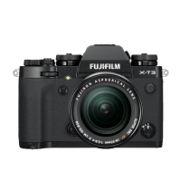 富士（FUJIFILM）X-T3/XT3 微单相机 套机 黑色（18-55mm镜头 ) 2610万像素 不含充电器和闪光