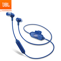 JBL E25BT 入耳式耳机 无线蓝牙耳机 运动耳机+音乐耳机 苹果安卓通用 妖姬蓝