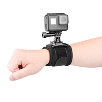 TELESIN Gopro9 8手腕带配件大疆osmo action手臂带腿部hero7 6 5腕部手脚固定insta360oner运动相机拍摄支架