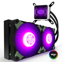 爱国者(aigo)冰魄T240RGB版 一体式水冷 CPU散热器(PWM智能温控风扇/全平台支持/静音陶瓷轴承/附硅脂)