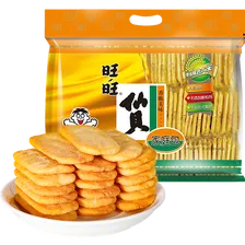 旺旺 仙贝 原味 400g 家庭装 休闲膨化食品饼干糕点小零食