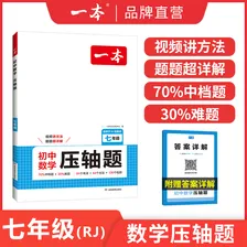 一本2026一本初中数学压轴题中考数学物理化学压轴题七八九年级有理数方程初一二三数学必刷题上下册通用中考数学专题训练解题方法数学答题模板例题练习 7年级数学压轴题【RJ版】 正版压轴题