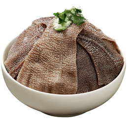 潮夫道亲热联名 非碱发更健康 黑毛肚切片250g火锅食材牛肚牛百叶生鲜