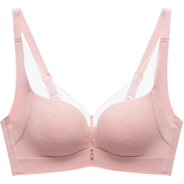 欧迪芬内衣女士美背抗菌无钢圈亲肤无痕胸罩小胸聚拢文胸女 xb2518
