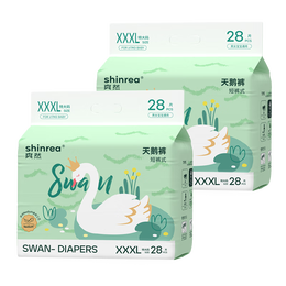 爽然(shinrea)婴童纸尿裤 shinrea 爽然 天鹅系列 纸尿裤 s104片多少