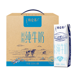 mengniu 蒙牛 特仑苏 脱脂纯牛奶 250ml*16