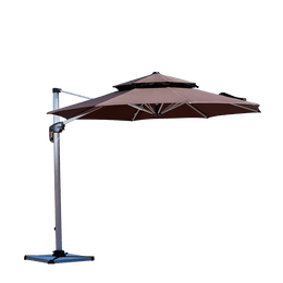 紫叶(ziye) 户外遮阳伞庭院伞 罗马伞 室外大型太阳伞摆摊折叠伞