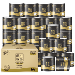 breeze 清风 原木黑金系列 卷纸 4层110g30卷