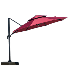 紫叶(ziye) 户外遮阳伞庭院伞 罗马伞 室外大型太阳伞摆摊折叠伞