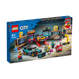 乐高（LEGO）积木拼装 60389 汽车改装维修站 6岁+男孩儿童玩具生日礼物