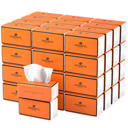 植护 抽纸 气垫纸巾4层360张*20大包整箱 餐巾纸抽 婴儿面巾擦手纸