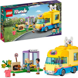 乐高（LEGO）积木玩具 好朋友系列 41741 狗狗救援车6岁+ 生日礼物 摆件
