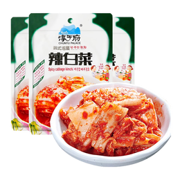 淳于府 辣白菜 100g*3袋 韩式风味泡菜 酸菜下饭拌饭菜酱菜 开袋即食