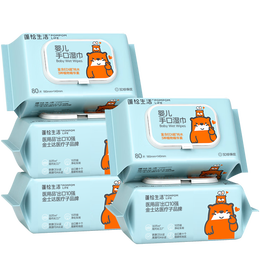 婴儿湿巾大包家用儿童宝宝湿手巾手口湿巾擦嘴【包装随机发货】 婴童湿巾 80抽 1包 18cm*14cm