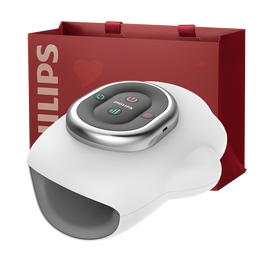 飞利浦手部按摩器按摩仪手指手掌手腕关节腱鞘炎热敷理疗仪按摩送爸妈女友生日节日礼物3101A