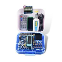 【普中正版品牌店】51单片机开发板 学习板江科大 单片机科协电子 stc89c52RC芯片 DIY A2入门套餐一【2025新款/4种元件】