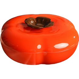 柿柿喜庆新款婚礼零食干果家用如意新年糖盒子礼果盘盘子婚庆用品 1个