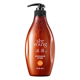 seeyoung 滋源 茶籽控油去屑护发素 400ml