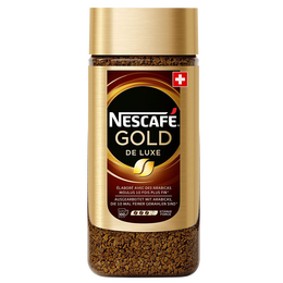 nestlé 雀巢 nestle)咖啡 瑞士进口金牌速溶美式黑咖啡粉 原味200g