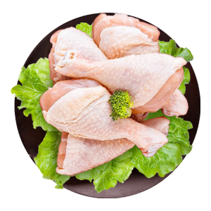 鲜京采 生鲜琵琶腿 净重4斤 冷冻 炸鸡腿烤鸡腿卤鸡腿  源头直发