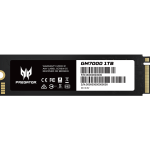 宏碁掠夺者（PREDATOR）1TB SSD固态硬盘 M.2接口(NVMe协议) GM7000系列｜NVMe PCIe 4.0读速7400MB/s  AI电脑存储配件