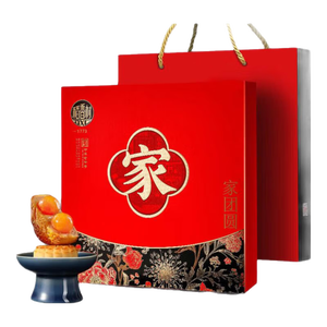 稻香村月饼礼盒豆沙枣泥蛋黄五仁多口味中秋节月饼送礼员工福利团购  【热销爆款】家团圆780g