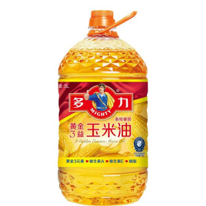 多力食用油黄金3益玉米油5L