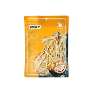 海狸先生手撕鱿鱼丝120g/袋0蔗糖海鲜特产干货休闲海味零食品
