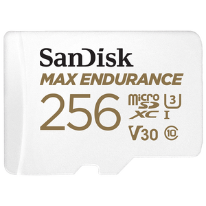 闪迪（SanDisk）256GB TF（MicroSD）内存卡 4K V30 U3 适用于家庭监控及行车记录仪内存卡 坚固耐用 更久录制时长