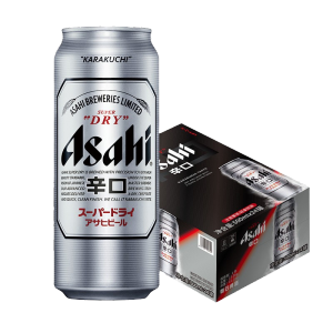 Asahi朝日啤酒Asahi超爽生啤500*15罐 听装国产啤酒 整箱 500mL 15罐