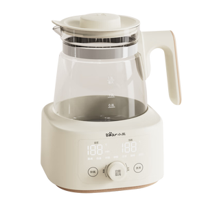 小熊（Bear）全玻璃恒温水壶婴儿 温奶调奶器冲奶粉烧水壶TNQ-C13G5 1.3L