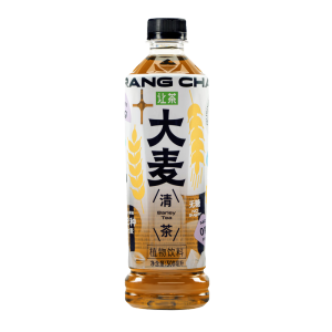 让茶无糖大麦清茶植物饮料0糖0脂清爽解腻含膳食纤维500ml*15瓶整箱装