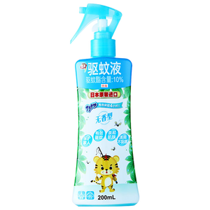 安速驱蚊液日本进口驱蚊喷雾驱蚊水防蚊喷雾花露水无香型200ml