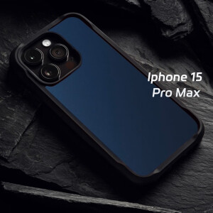 NOMAD（美国）苹果iPhone15proMax运动手机壳磁吸MagSafa全包边PTU材质金属按键防摔防指纹隐形钕磁 iphone 15 pro Max大西洋蓝 运动款*磁吸壳*金属按键