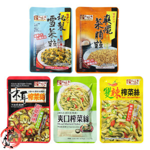 美味栈双辣榨菜雪菜丝木耳即食佐料早餐榨菜菜70g 美味栈/双辣榨菜丝70g*3袋