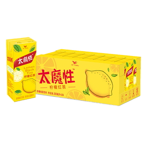 统一 太魔性 柠檬红茶经典饮品 250ml*24盒(新老包装随机发货）
