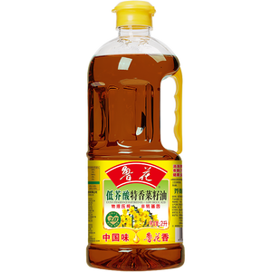 鲁花食用油 低芥酸特香菜籽油 非转基因物理压榨  2L*1瓶