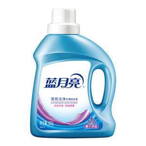 蓝月亮 洗衣液深层洁净低泡易漂洗衣液 洁净洗衣液500g瓶装