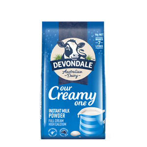德运（Devondale）全脂成人奶粉1kg 调制乳粉儿童学生牛奶粉高钙高蛋白澳洲原装进口