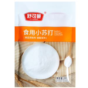 舒可曼食用小苏打粉梳打粉饼干面包烘焙原料200g