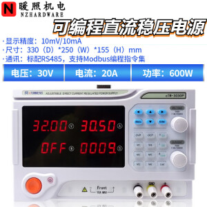 eTOMMENS大功率可调直流稳压电源30V20A可编程电源60V10A/15A程控稳压 eTM-3020P30V20A 可编程10m