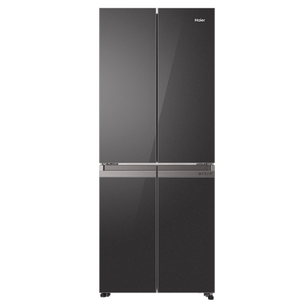 海尔（Haier）406L十字门冰箱彩晶变频1级三挡变温母婴珍品零度DEO净味BCD-406WLHTDEDSLU1