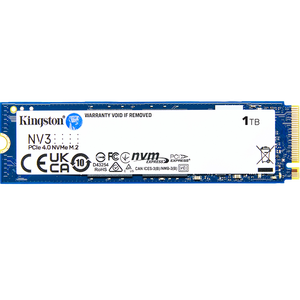金士顿（Kingston）1TB SSD固态硬盘 M.2(NVMe PCIe 4.0×4) NV3系列 读速6000MB/s AI 电脑配件